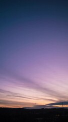 Wall Mural - sunrise and sunset time lapse of clouds in the sky day and night