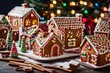 Christmas gingerbread cookies Generated Ai
