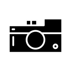 Canvas Print - Camera Film Retro Icon