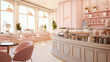 © vectorizer88 - Enchanting interior decor of the ice cream shop space