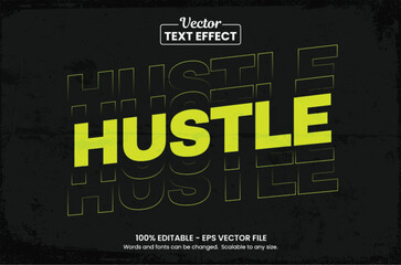 Wall Mural - apparel hype beast label printable hangtag logo text effect editable premium vector