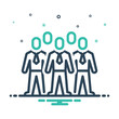 © WEBTECHOPS - Mix  icon for staffing