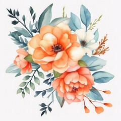  Charming watercolor petals for design