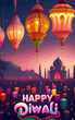 © haneen - Happy Diwali poster