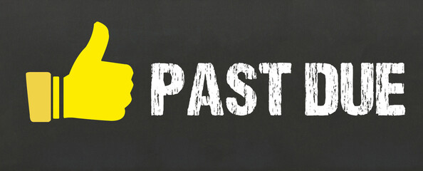 Poster - past due	