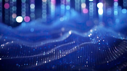 Data technology abstract background, Generative AI