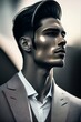 © Faizi - Handsome boy portrait black and white