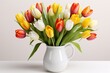 © Roland - bouquet of tulips in vase