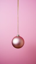 Pink Christmas Tree Bauble