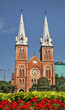 Saigon Notre Dame Cathedral in Ho Chi Minh. Vietnam