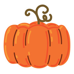 Sticker - pumpkin harvest icon