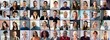 © Andrey Popov - People Faces Collage Set