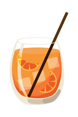 Wall Mural - fruit drink grapefruit icon