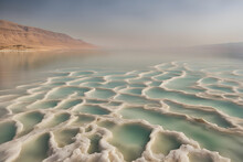 View Of Dead Sea In Israel. Generative AI