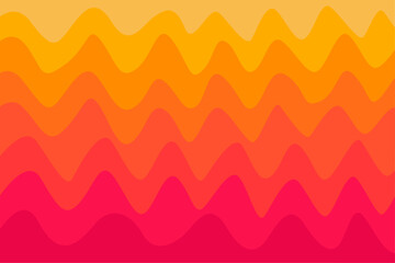 Wall Mural - Yellow and orange abstract pattern background. template summer concept. vector illustration	