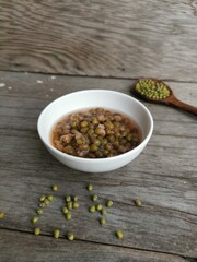 Sticker - Green beans with sugar soup