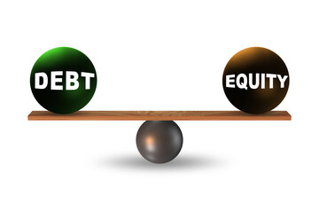 Debt or equity concept as financing options