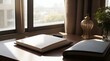 © Haroon - Modern living room with diary placed on a table