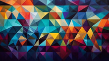 Colorful Polygonal Vector Background. Abstract Polygonal Vector Background