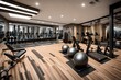 interior design of gym 