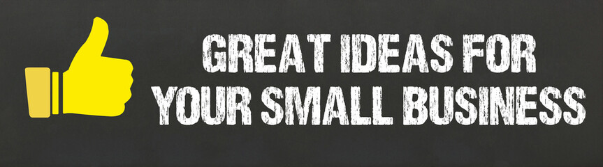 Poster - Great Ideas For Your Small Business	