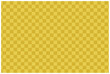 年賀状にもおすすめの金色の市松模様の背景（はがき比率）