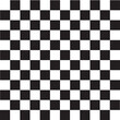 © DLC - Black white checkered pattern background