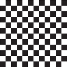 Black White Checkered Pattern Background