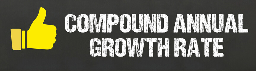 Wall Mural - Compound Annual Growth Rate