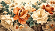 Blooming florals with vintage hues