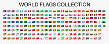 World Flags Collection. All National Flags. Vector EPS 10