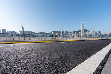 road in hong kong china