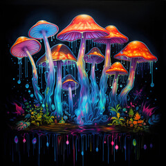 Psychedelic Mushrooms 