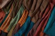 © AQ Arts - colorful scarves for sale Generated Ai