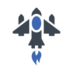 Wall Mural - Aerospace ship Icon
