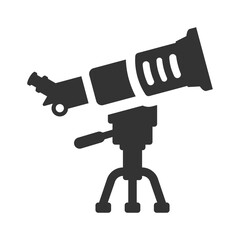 Wall Mural - Astronomy telescope Icon