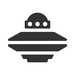 Wall Mural - Alien ship Icon