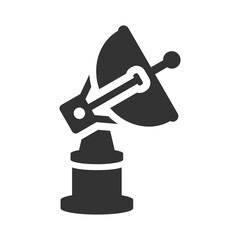 Wall Mural - Radar antenna Icon