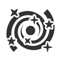 Wall Mural - Milky way Icon