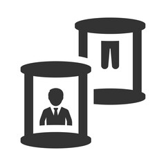 Wall Mural - Portal teleportation Icon