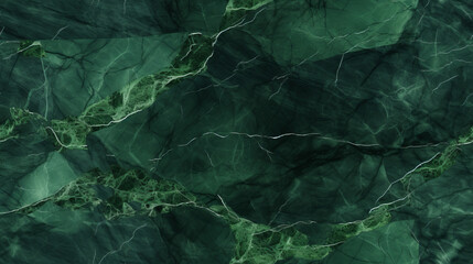 Seamless pattern background of a green marble texture backdrop