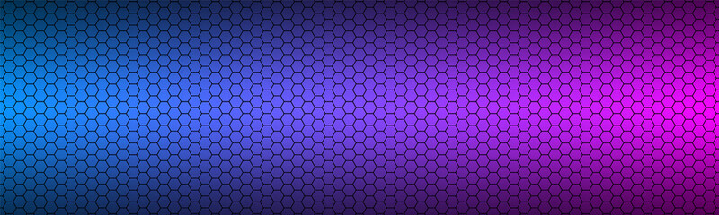 Wall Mural - modern high resolution blue and pink geometric background with polygonal grid. abstract black metall