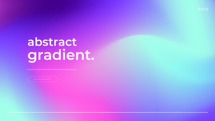 Trendy gradient background blue and purple abstract