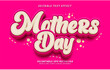 © No9 - mothers day text effect