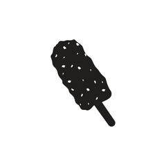 Canvas Print - ice cream logo icon