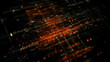 © Kittiphat - Advanced data matrix simulation UI with cutting-edge digital environment with a dynamic and immersive display of interconnected data matrix information networks systems background