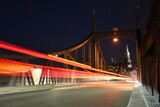 Fototapeta Miasto - Ulm bei Nacht | Ulmer Münster | Neutorbrücke