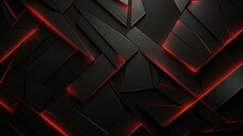 Black And Red Metal Background