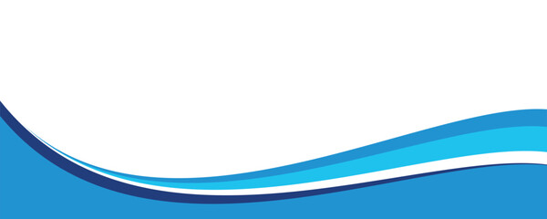 Wall Mural - modern banner background design. banner template with dynamic wave shapes.