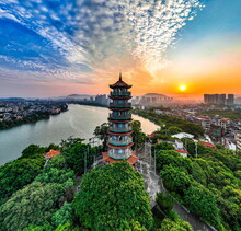 Zengcheng City, Guangzhou, Guangdong Province Scenery